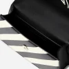 Karl Lagerfeld signature sling bag for girls in white and black