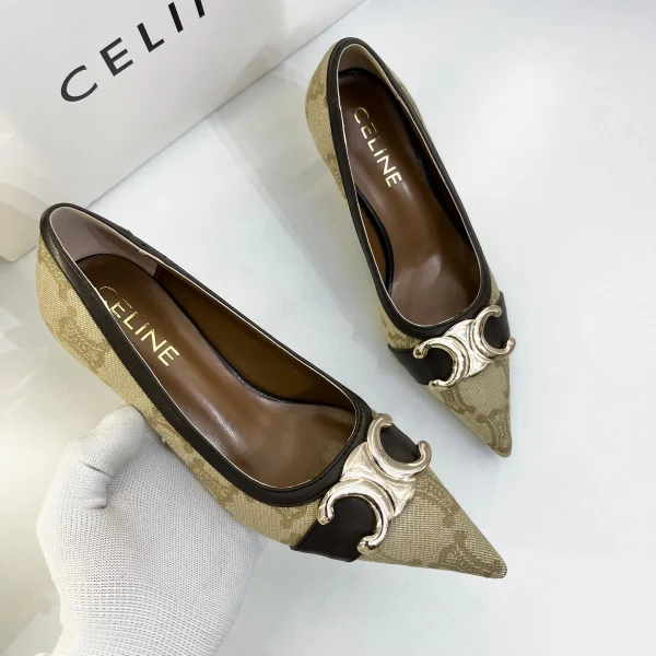 rn-image_picker_lib_temp_b86e66df-4238-4388-a8ac-270803661b3e.jpg Celine Kitten Heels in elegant signature style