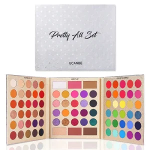 Makeup Book Preety All AU Eyeshadow palette with 80 colors