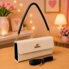Premium Elegant Sling Handbag with gold-tone hardware