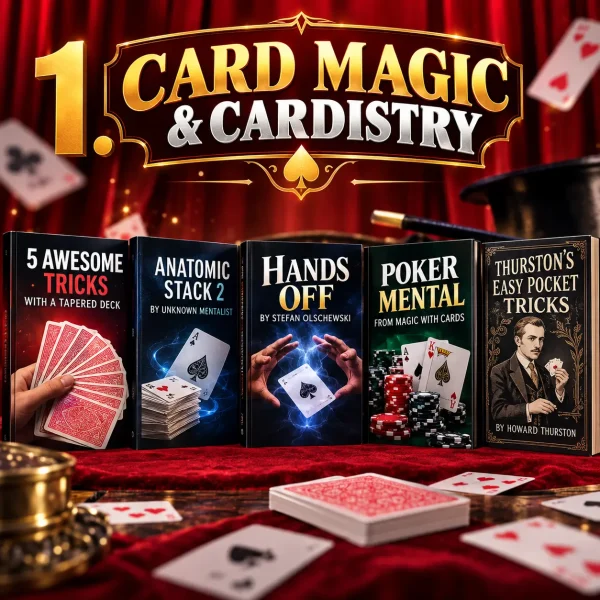 Card Magic & Cardistry eBook Collection Card Magic Ebooks (Random)