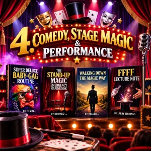 Comedy, Stage Magic & Performance Ebooks (Random) – Digital Collection